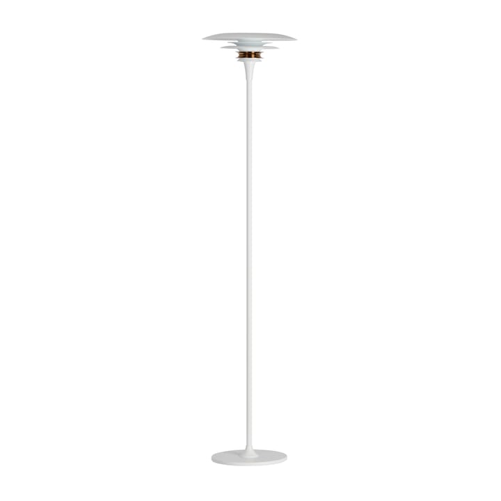 Lámpara de pie Diablo Ø30 cm, blanco-latón Belid