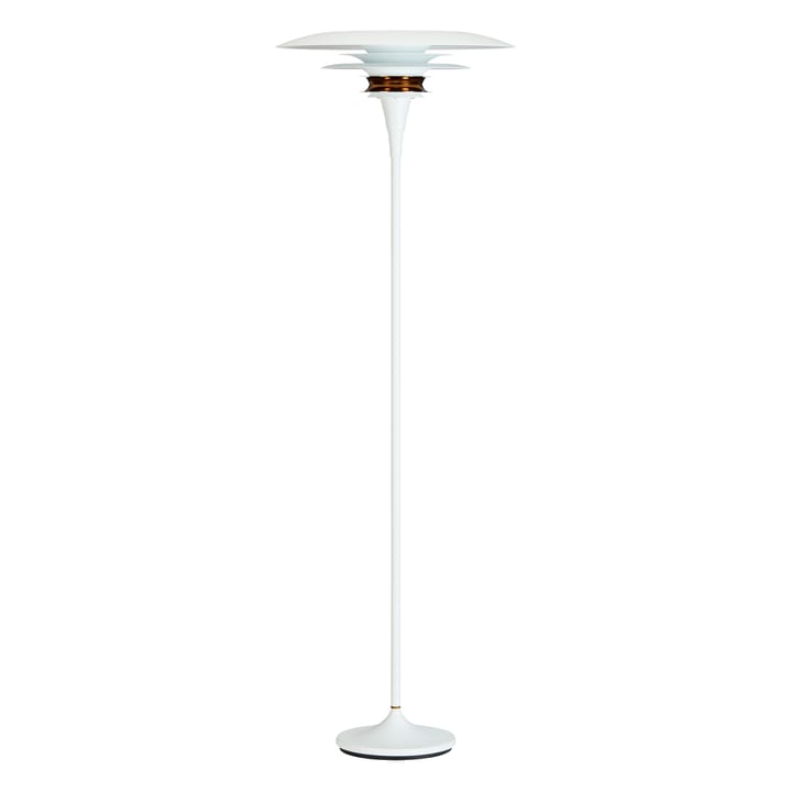 Lámpara de pie Diablo Ø50 cm, blanco-latón Belid