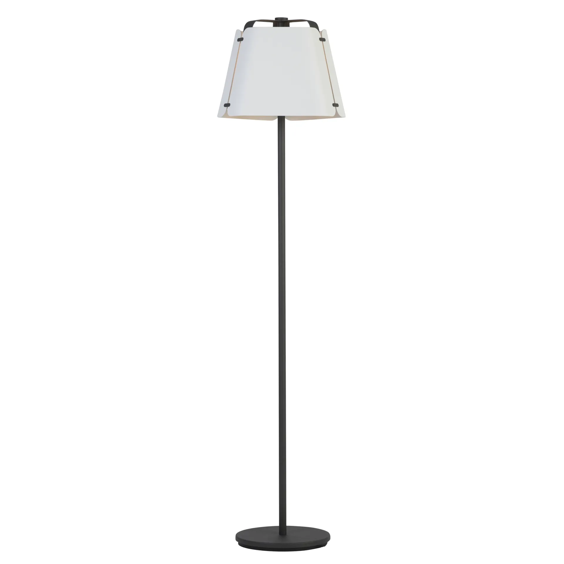 Lámpara de pie Fold Ø34 cm, Antracita-Estructura Belid