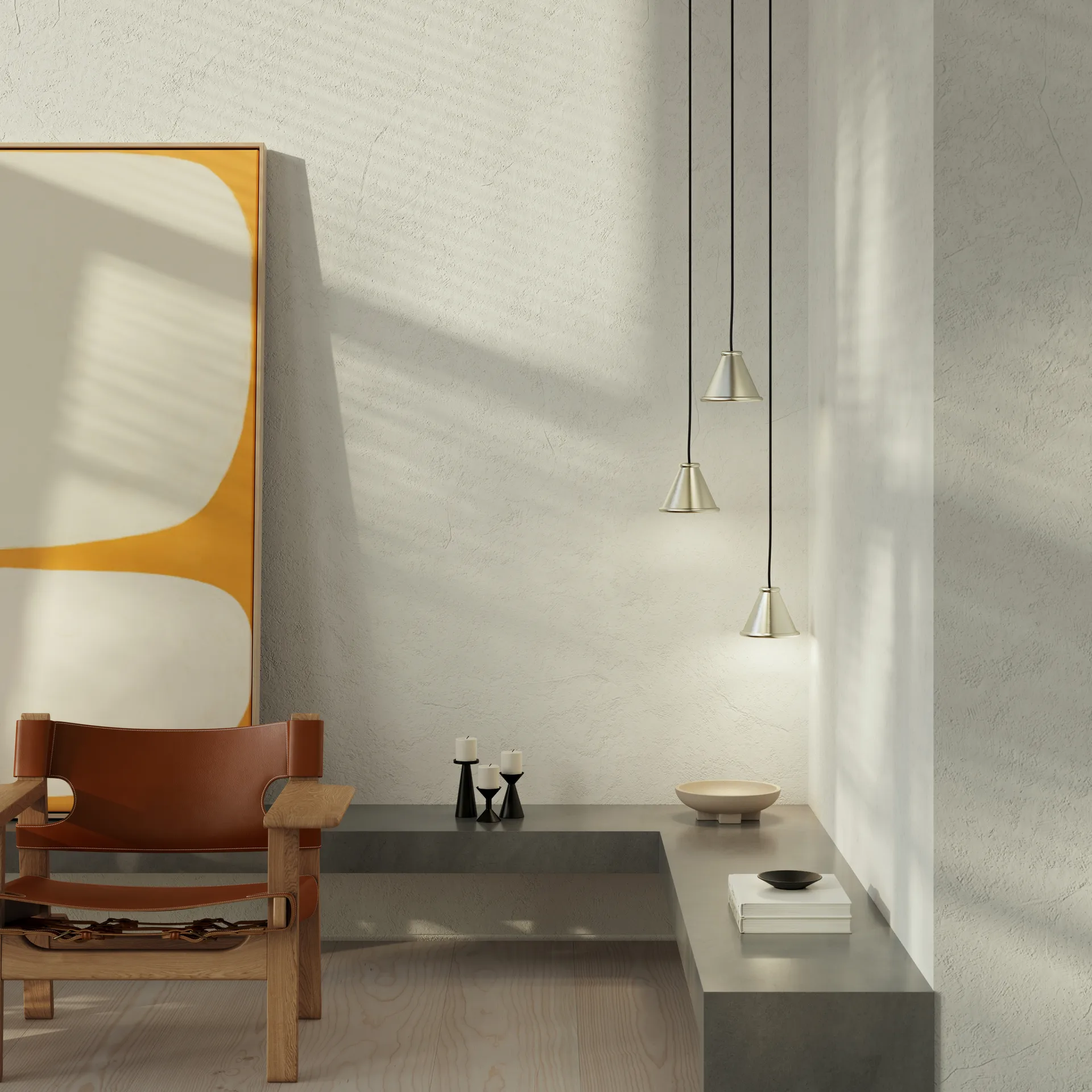 Lámpara de techo Belle Ø15 cm, Brushed aluminium Belid