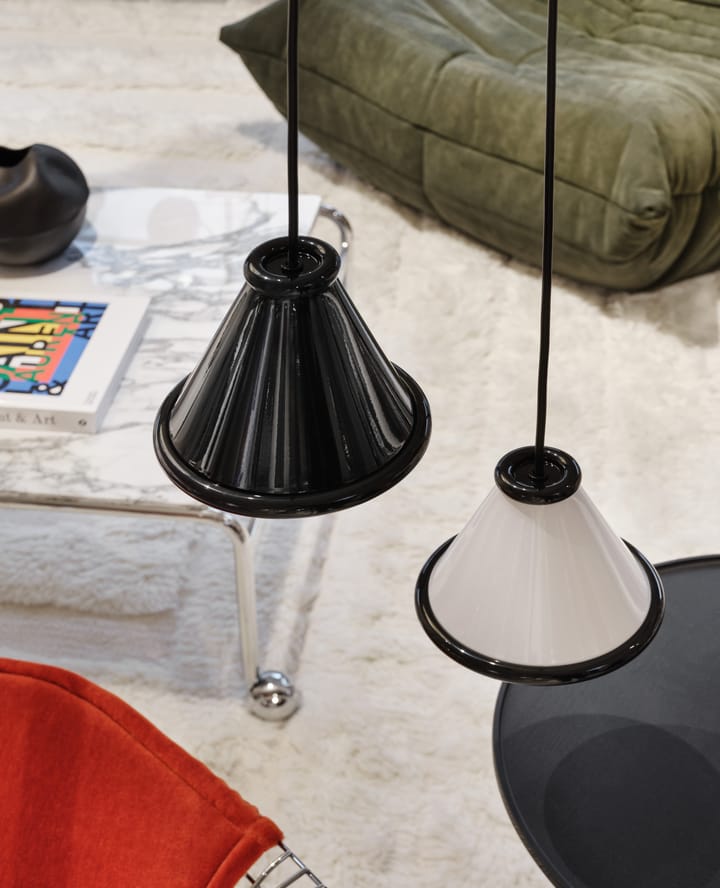 Lámpara de techo Belle Ø15 cm, Glossy black Belid