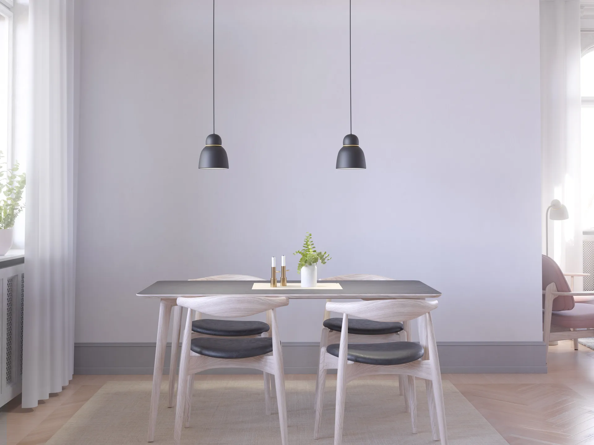 Lámpara de techo Bird Ø17,3 cm, Negro-latón Belid