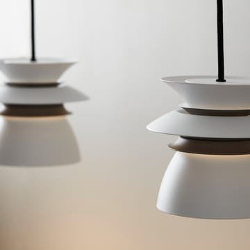 Lámpara de techo Diablo Ø16,5 cm - blanco mate-gris cálido - Belid