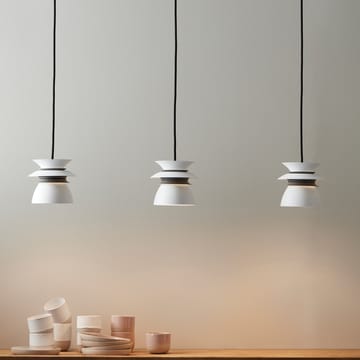 Lámpara de techo Diablo Ø16,5 cm - blanco mate-gris cálido - Belid