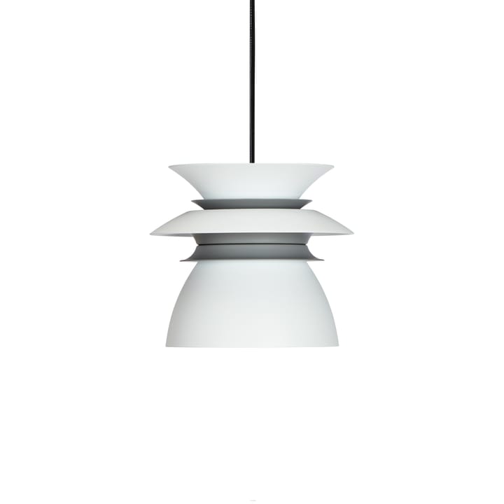 Lámpara de techo Diablo Ø16,5 cm, blanco mate-gris cálido Belid