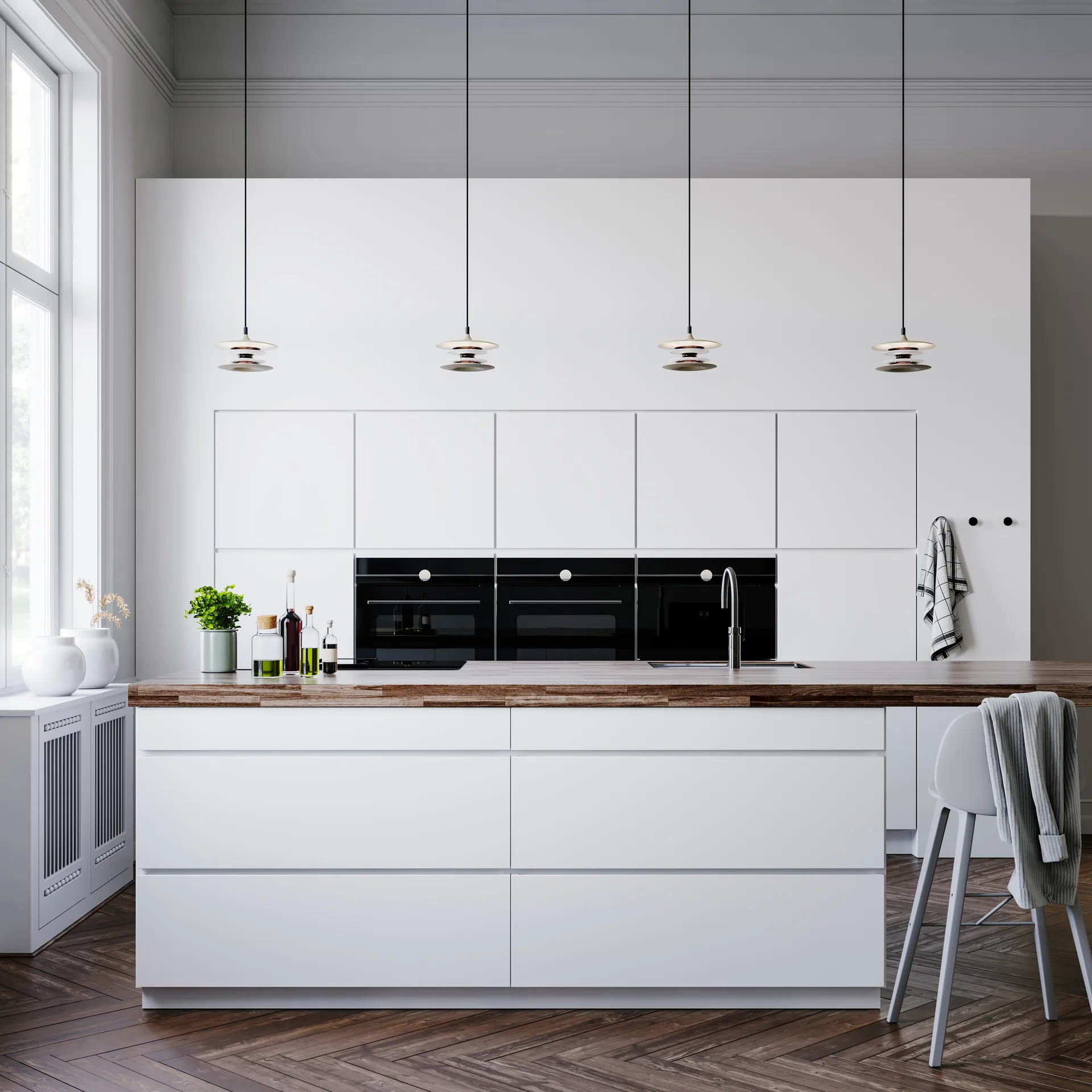 Lámpara de techo Diablo Ø20 cm, arena-bronce metálico Belid