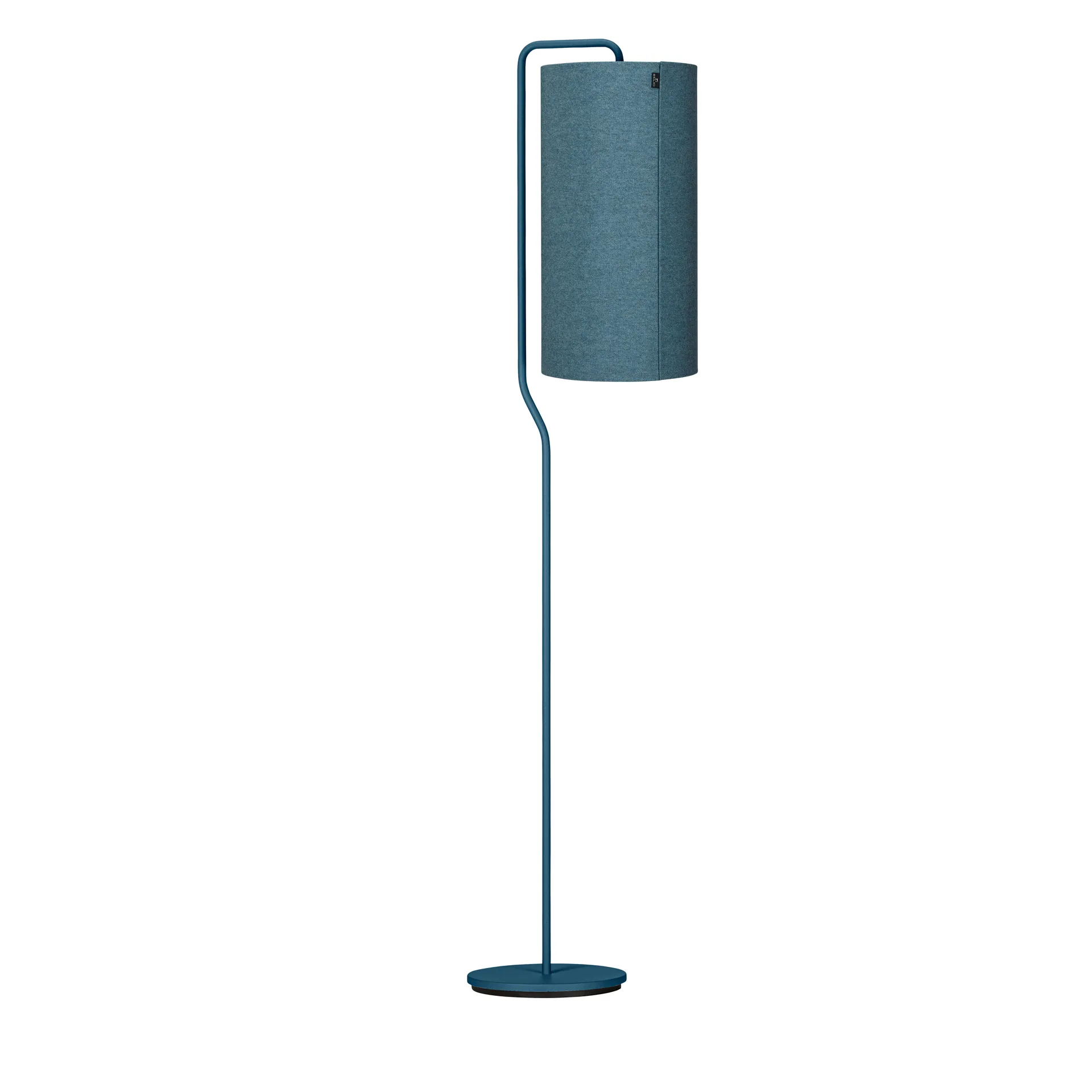 Pantalla de lámpara Bender lana Ø27 cm, azul Belid
