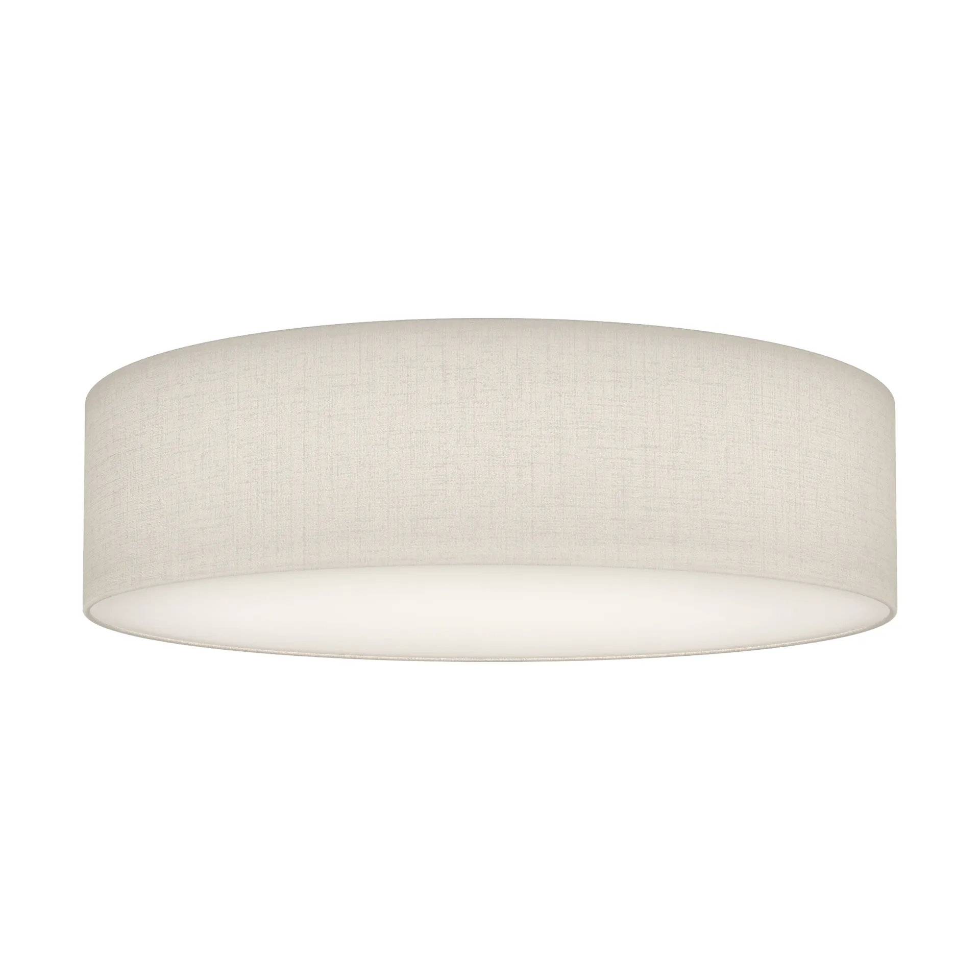 Plafón de tela Soft Ø44 cm, Blanco Belid