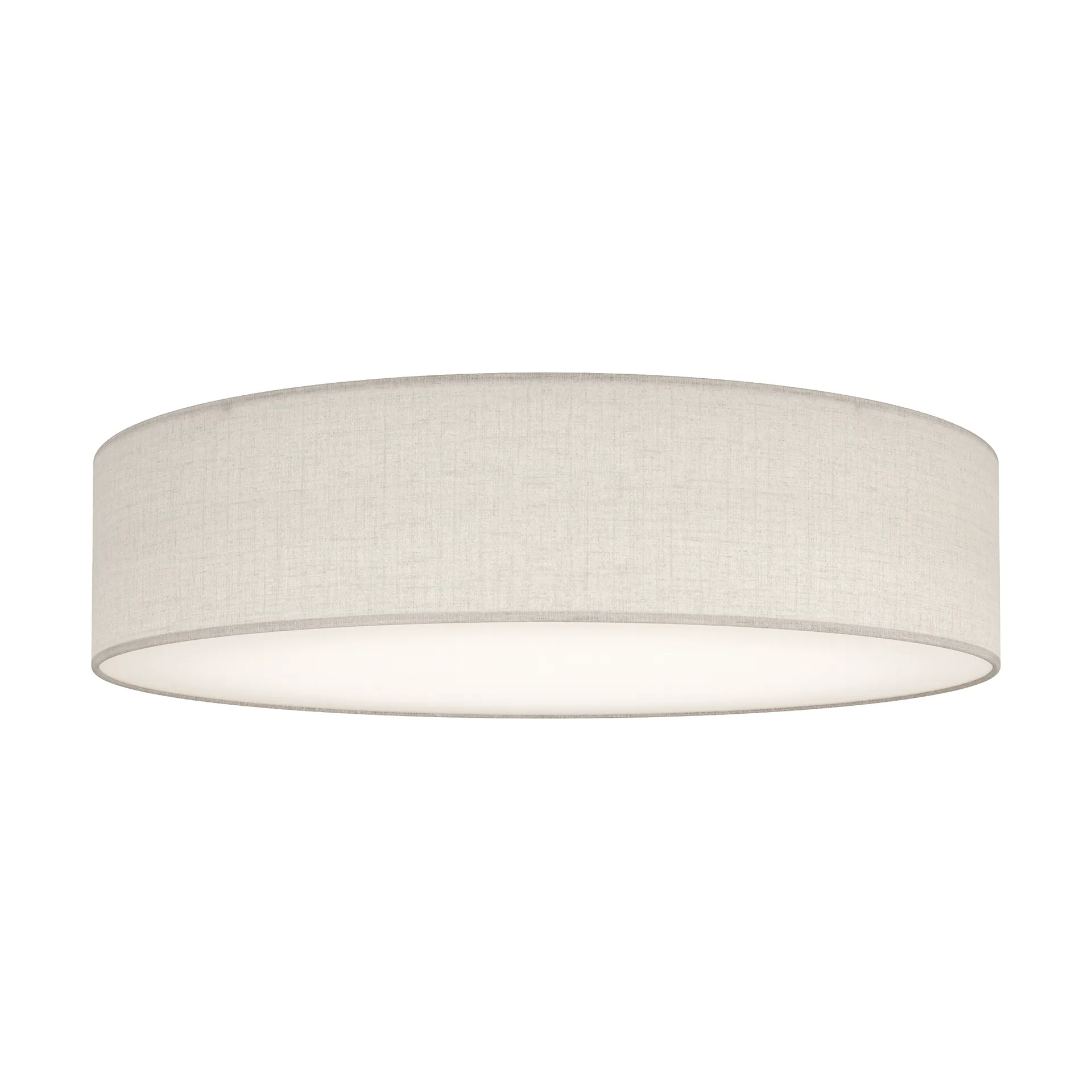 Plafón de tela Soft Ø50 cm, Blanco Belid