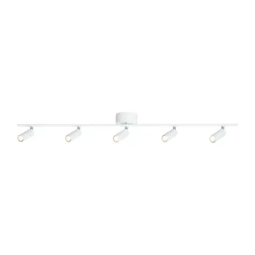 Riel techo Cato Slim 5 focos - blanco mate-LED - Belid