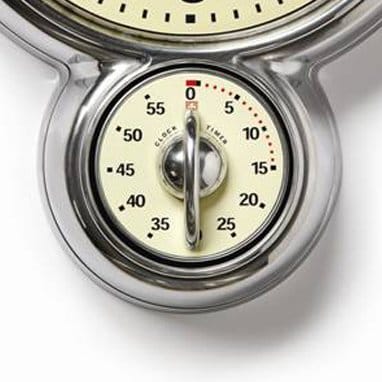 Reloj de pared con timer Bengt Ek Design, aluminio Bengt Ek Design