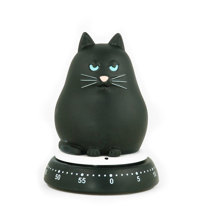 Temporizador Gato - negro - Bengt Ek Design