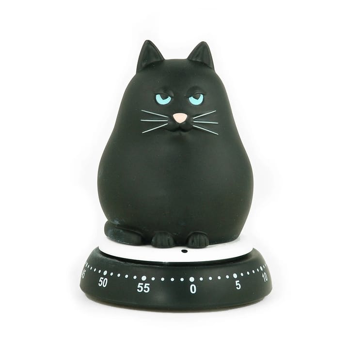 Temporizador Gato - negro - Bengt Ek Design
