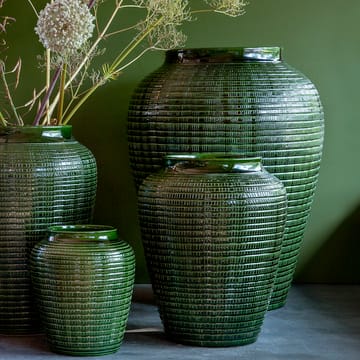 Jarrón esmaltado Willow 35 cm - Green emerald - Bergs Potter