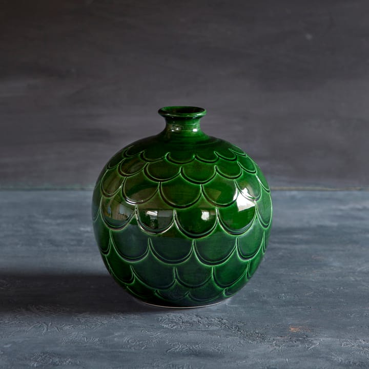 Jarrón Misty 19 cm, verde Bergs Potter