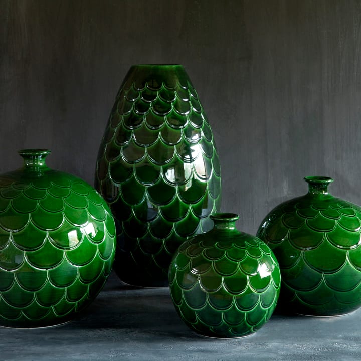 Jarrón Misty 19 cm, verde Bergs Potter