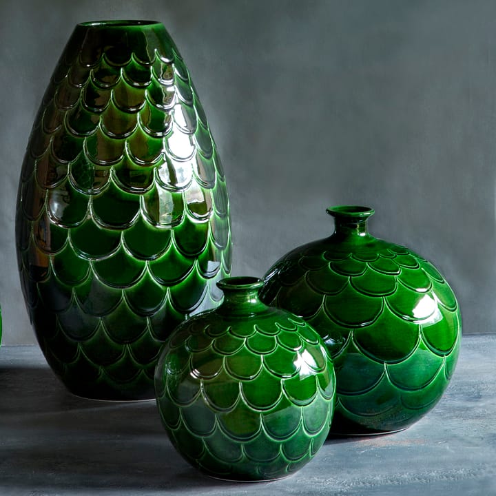 Jarrón Misty 19 cm, verde Bergs Potter