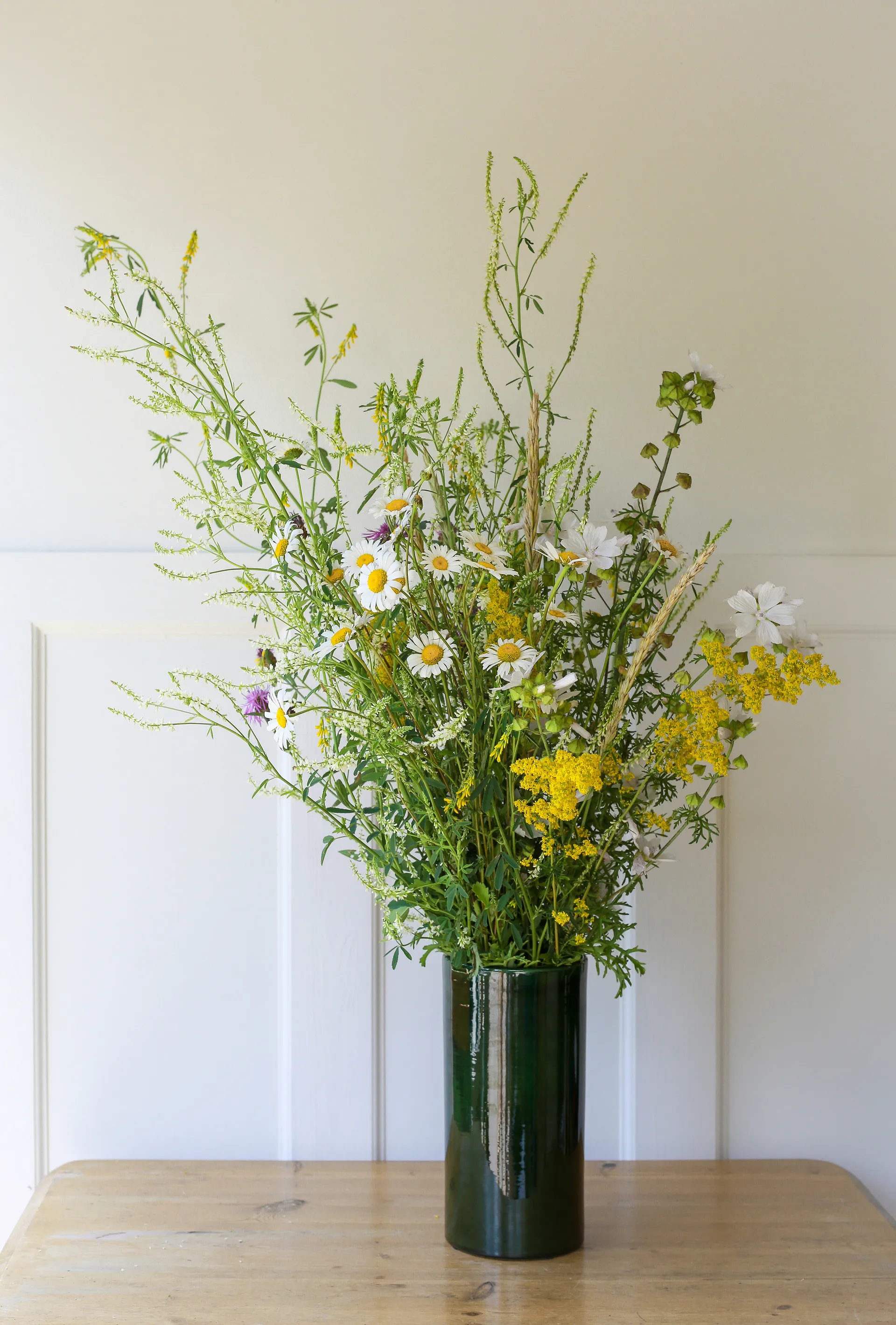 Jarrón vidriado Romeo Ø12 cm, Green Bergs Potter