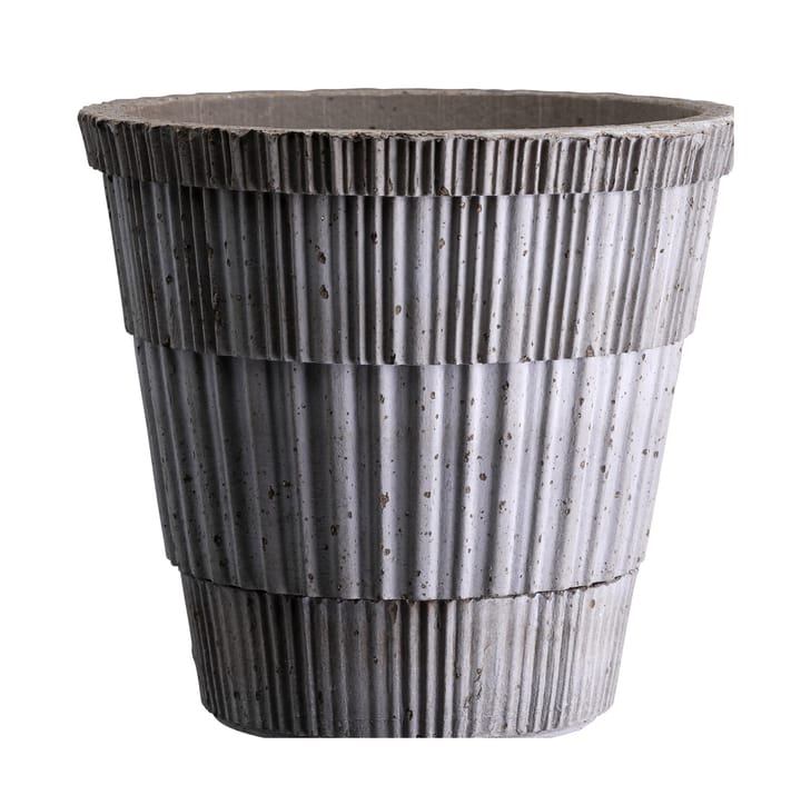 Maceta Atlas raw - Grey, Ø25 cm - Bergs Potter
