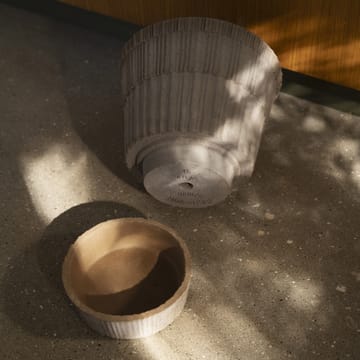 Maceta Atlas raw - Grey, Ø25 cm - Bergs Potter