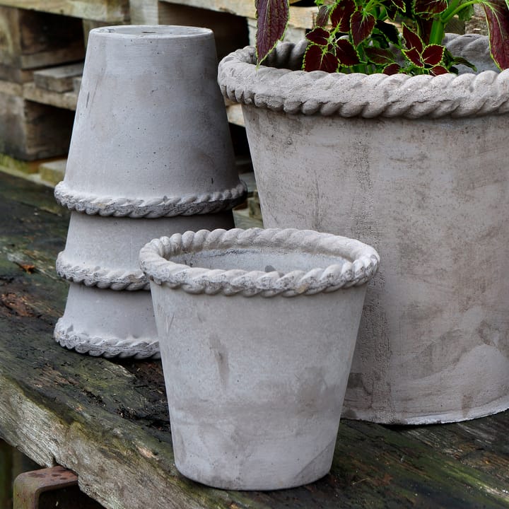 Maceta Emilia 16 cm, gris Bergs Potter