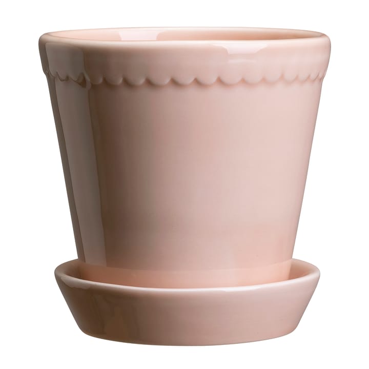 Maceta esmaltada Helena Ø18 cm, Quartz rose Bergs Potter