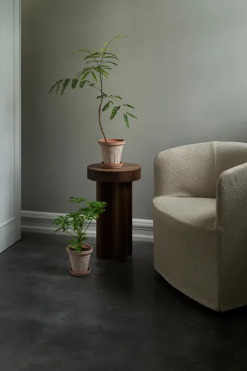 Maceta Fleur con plato, 2 piezas - Rosa, Ø16 cm - Bergs Potter