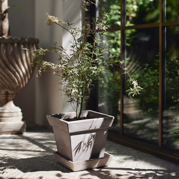 Maceta Gaia raw - Grey, Ø21 cm - Bergs Potter