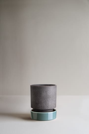 Maceta Hoff - Ø14 cm, Raw Grey-Misty Blue - Bergs Potter