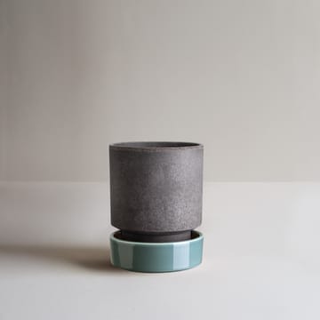 Maceta Hoff - Ø16 cm, Raw Grey-Misty Blue - Bergs Potter