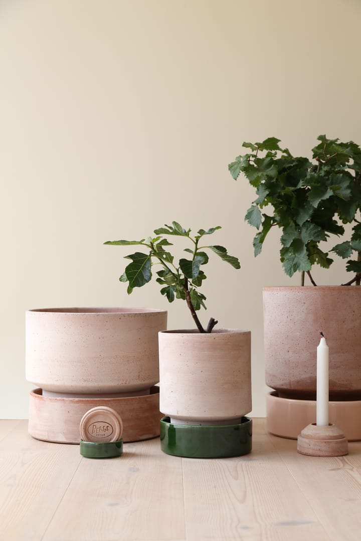 Maceta Hoff, Ø16 cm, Raw Rosa-Deep Burgundy Bergs Potter