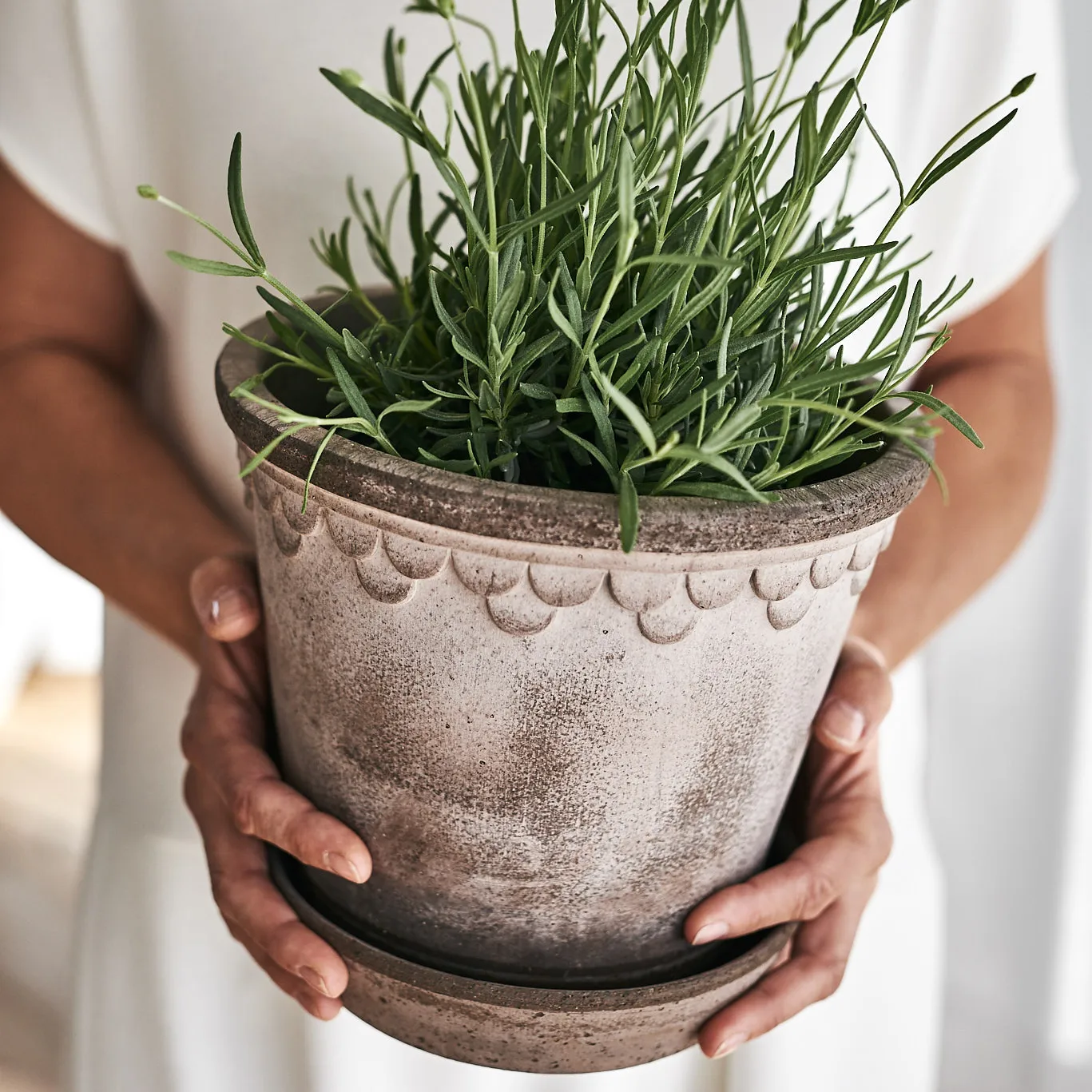 Maceta Københavner 21 cm, gris Bergs Potter