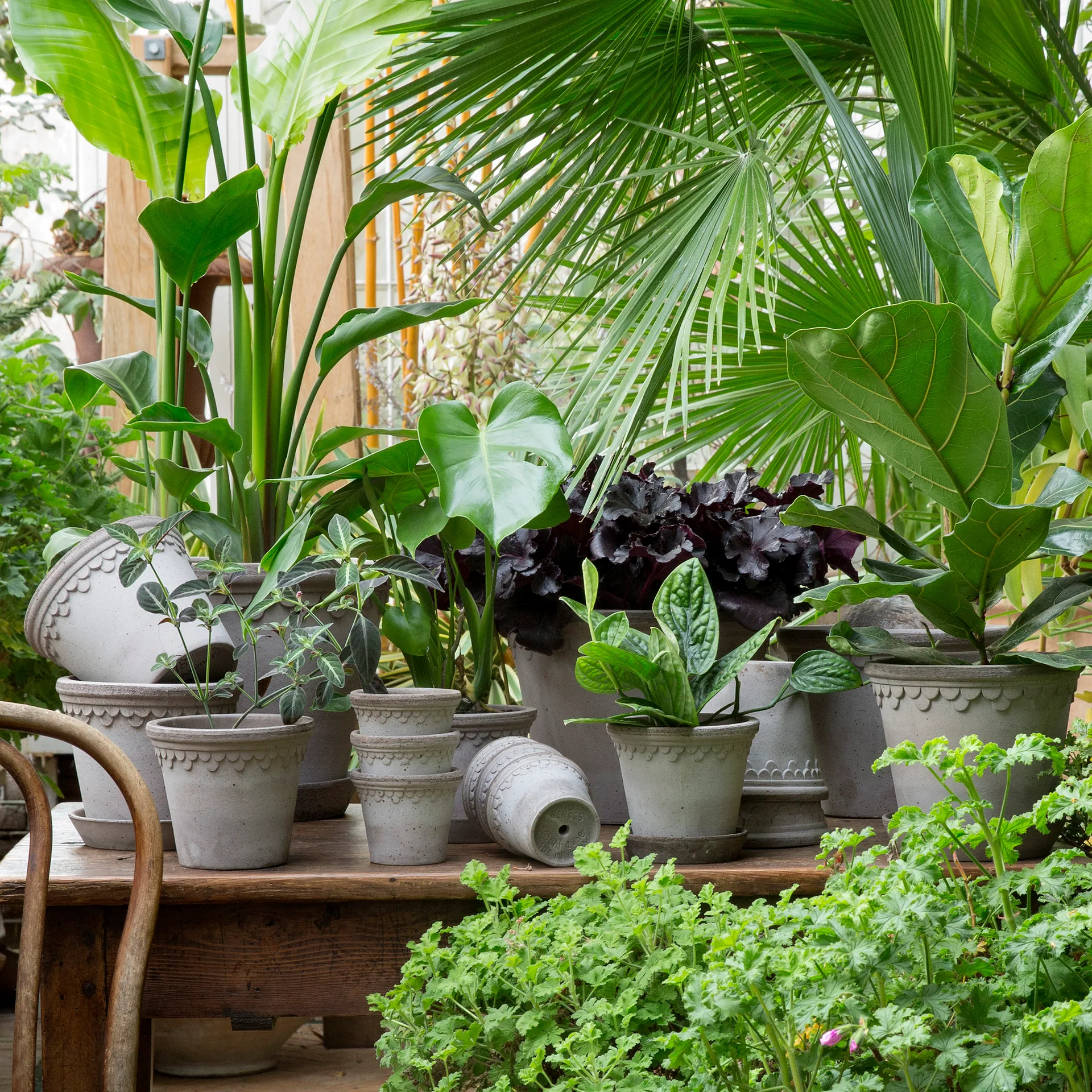 Maceta Københavner Ø25 cm, gris Bergs Potter