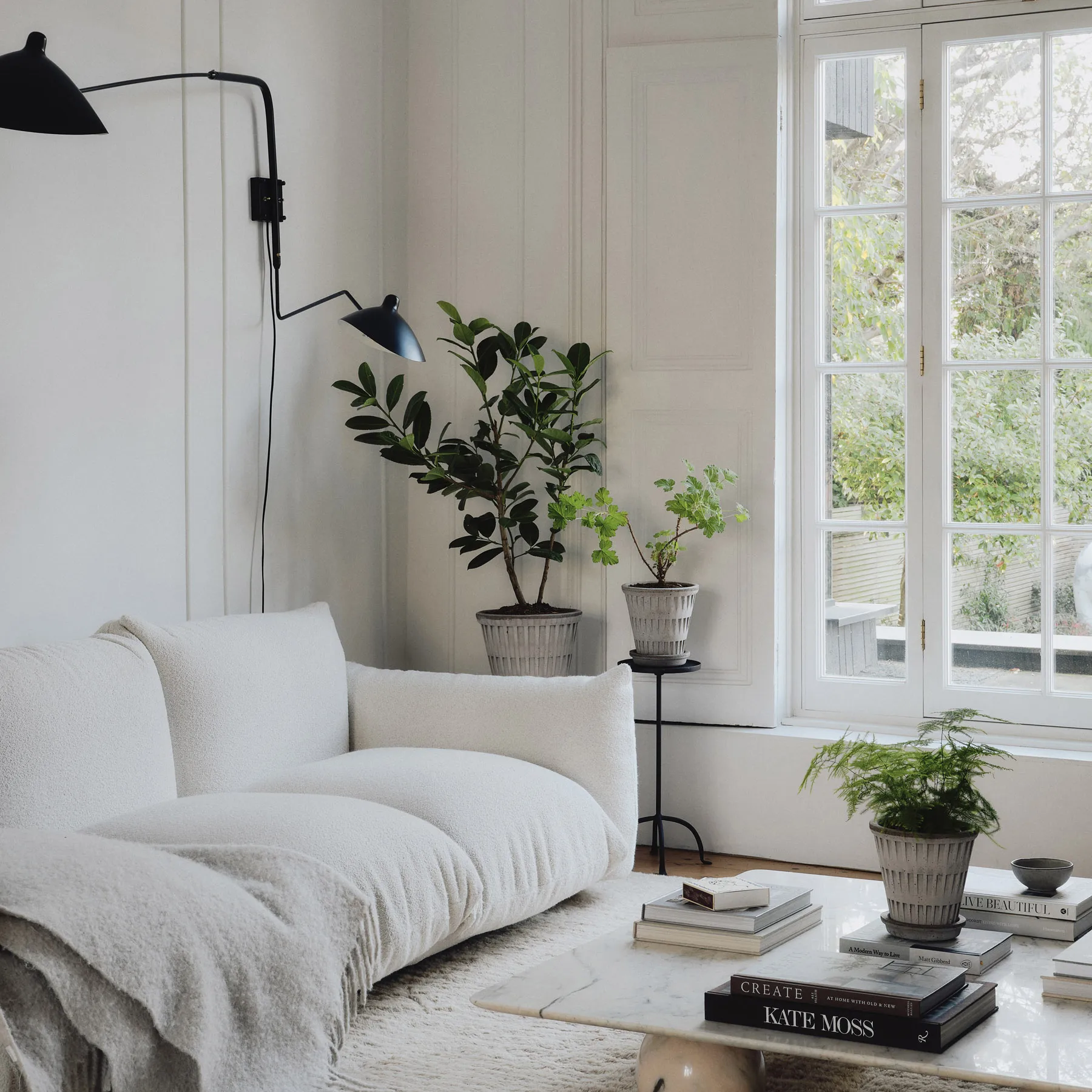 Maceta Pantheon raw, Grey, Ø18 cm Bergs Potter