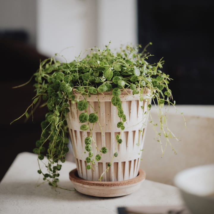 Maceta Pantheon raw , Rosa, Ø14 cm Bergs Potter