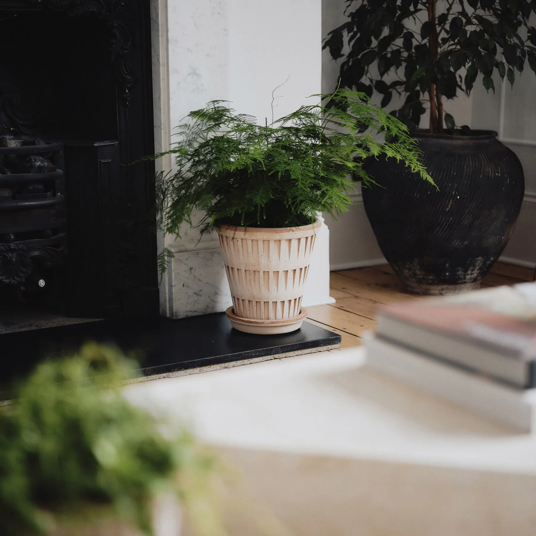 Maceta Pantheon raw, Rosa, Ø18 cm Bergs Potter