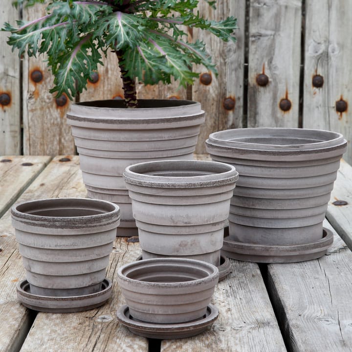 Maceta Planet Mars Ø12 cm, gris Bergs Potter