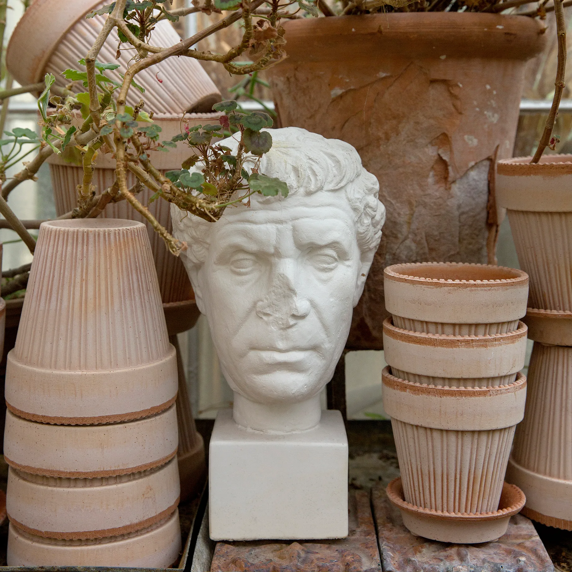 Maceta Simona Ø12 cm, Rosa Bergs Potter