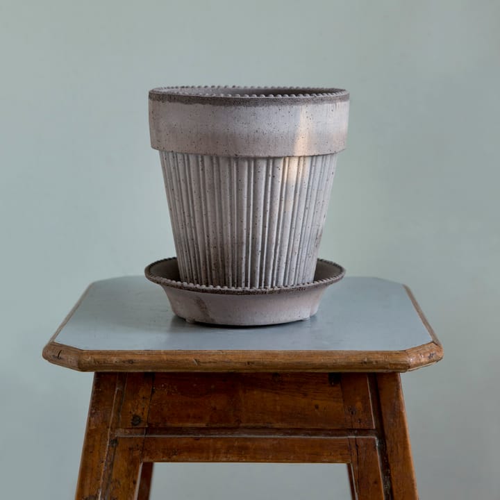 Maceta Simona 16 cm, gris Bergs Potter