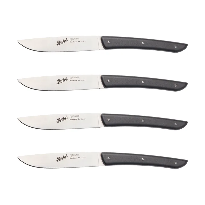 Cuchillo de carne Color 4-pack 11 cm - Black - Berkel
