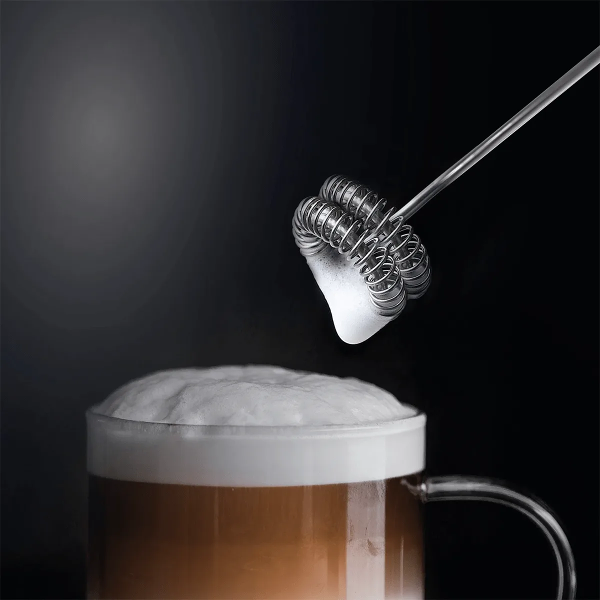 Batidor de leche multiusos Bialetti PRO, Acero inoxidable Bialetti