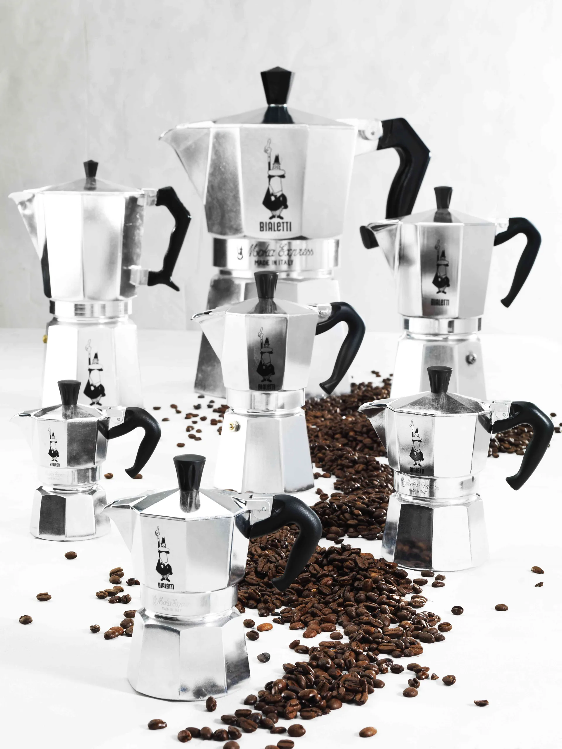 Cafetera Bialetti Moka 6 tazas, Plateado Bialetti