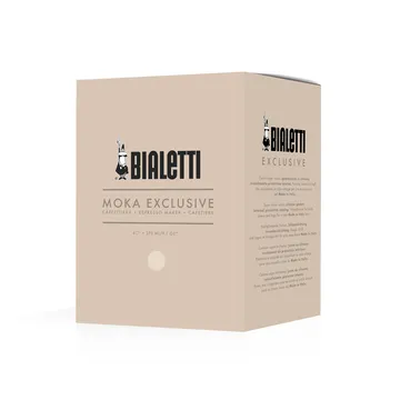 Cafetera italiana Bialetti exclusive - Crema, 6 tazas - Bialetti