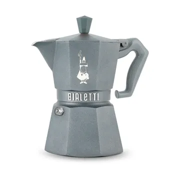 Cafetera italiana Bialetti Exclusive Inducción - Gris, 3 tazas - Bialetti