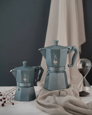 Cafetera italiana Bialetti Exclusive Inducción - Gris, 3 tazas - Bialetti