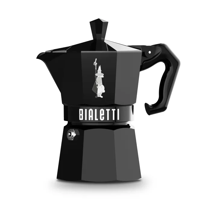 Cafetera italiana Bialetti exclusive - Negro, 3 tazas - Bialetti