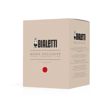 Cafetera italiana Bialetti exclusive - Rojo, 6 tazas - Bialetti