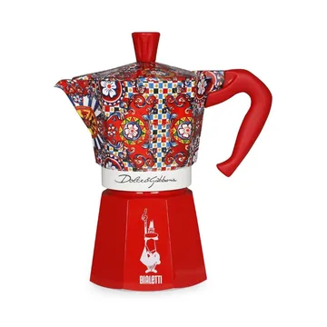 Cafetera italiana Bialetti x Dolce & Gabbana - Carreta siciliana, 6 tazas - Bialetti
