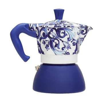 Cafetera italiana de inducción Bialetti x Dolce & Gabbana - Mediterraneo, 4 tazas - Bialetti