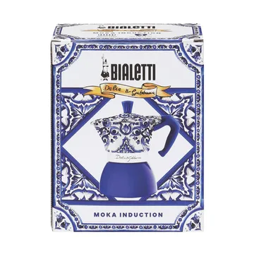 Cafetera italiana de inducción Bialetti x Dolce & Gabbana - Mediterraneo, 4 tazas - Bialetti